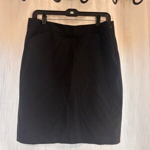 Theory Black Women's Skirt